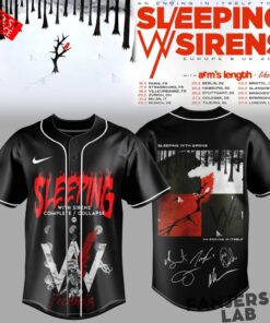 Sleeping With Sirens An Ending In Itself Tour Baseball Jersey