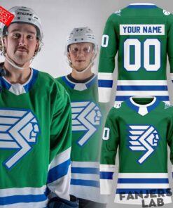 Springfield Indians Throwback 1979 Season Custom Hockey Jersey
