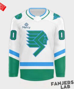 Springfield Thunderbirds Throwback Night 2026 Custom Hockey Jersey