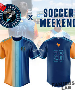 Sugar Land Space Cowboys x Soccer Weekend Special Baseball Jersey