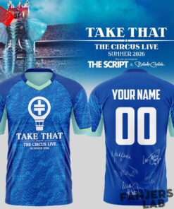 Take That x The Script The Circus Live 2026 Custom Jersey
