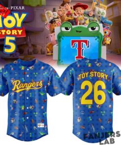 Texas Rangers x Toy Story Night 2026 Baseball Jersey