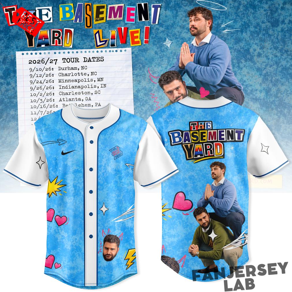 The Basement Yard Live 2026 Special Baseball Jersey The Basement Yard Live 2026 Special Baseball Jersey