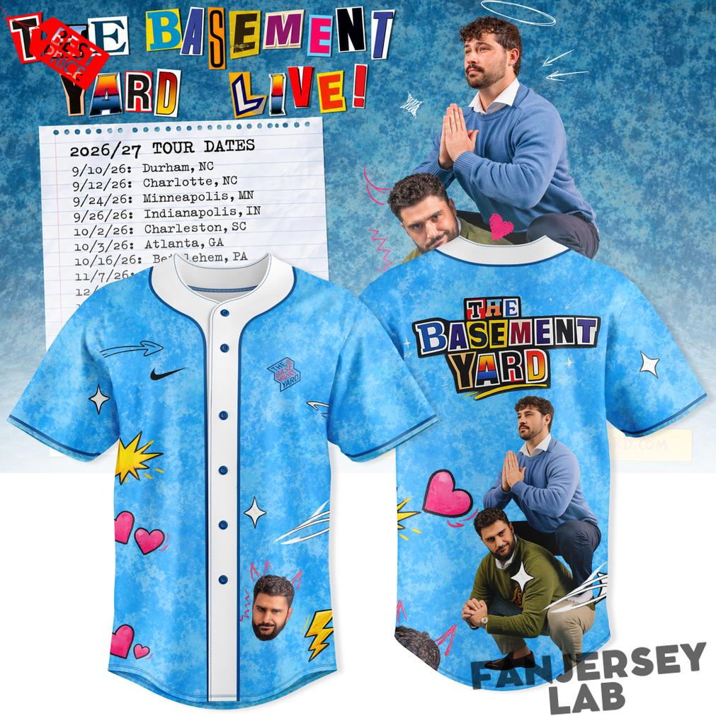 The Basement Yard Live 2026 Special Baseball Jersey The Basement Yard Live 2026 Special Baseball Jersey
