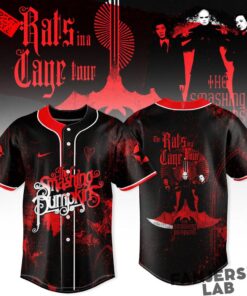 The Smashing Pumpkins Rats In A Cage Tour ZERO Baseball Jersey