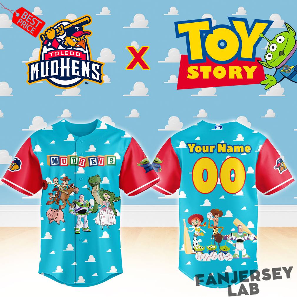 Toledo Mud Hens x Toy Story Night Custom Jersey Toledo Mud Hens x Toy Story Night Custom Jersey