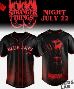 Toronto Blue Jays x Stranger Things Night “Friends Don’t Lie” Baseball Jersey