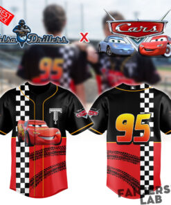 Tulsa Drillers x Cars Night Limited Baseball Jersey