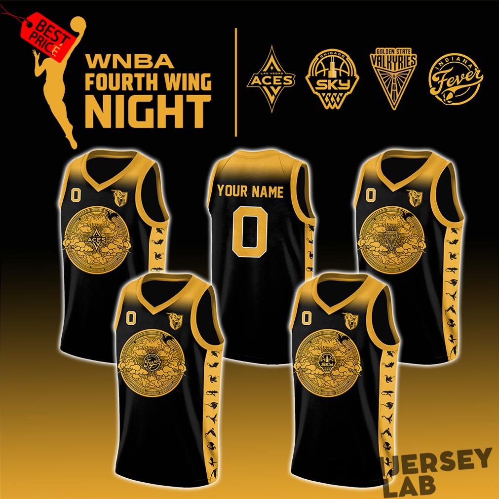 WNBA All Teams x Fourth Wing Night 2026 Special Jersey WNBA All Teams x Fourth Wing Night 2026 Special Jersey