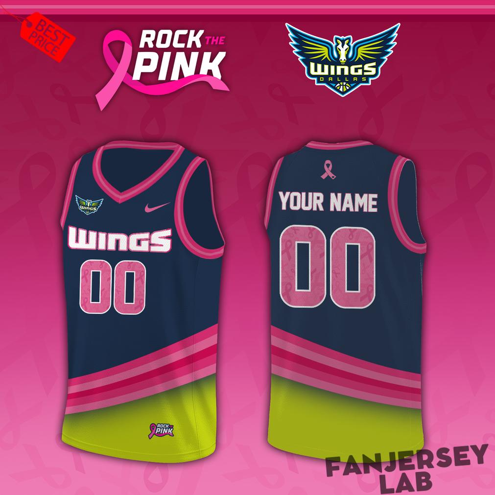 WNBA All Teams x Rock The Pink 2026 Custom Basketball Jersey WNBA All Teams x Rock The Pink 2026 Custom Basketball Jersey