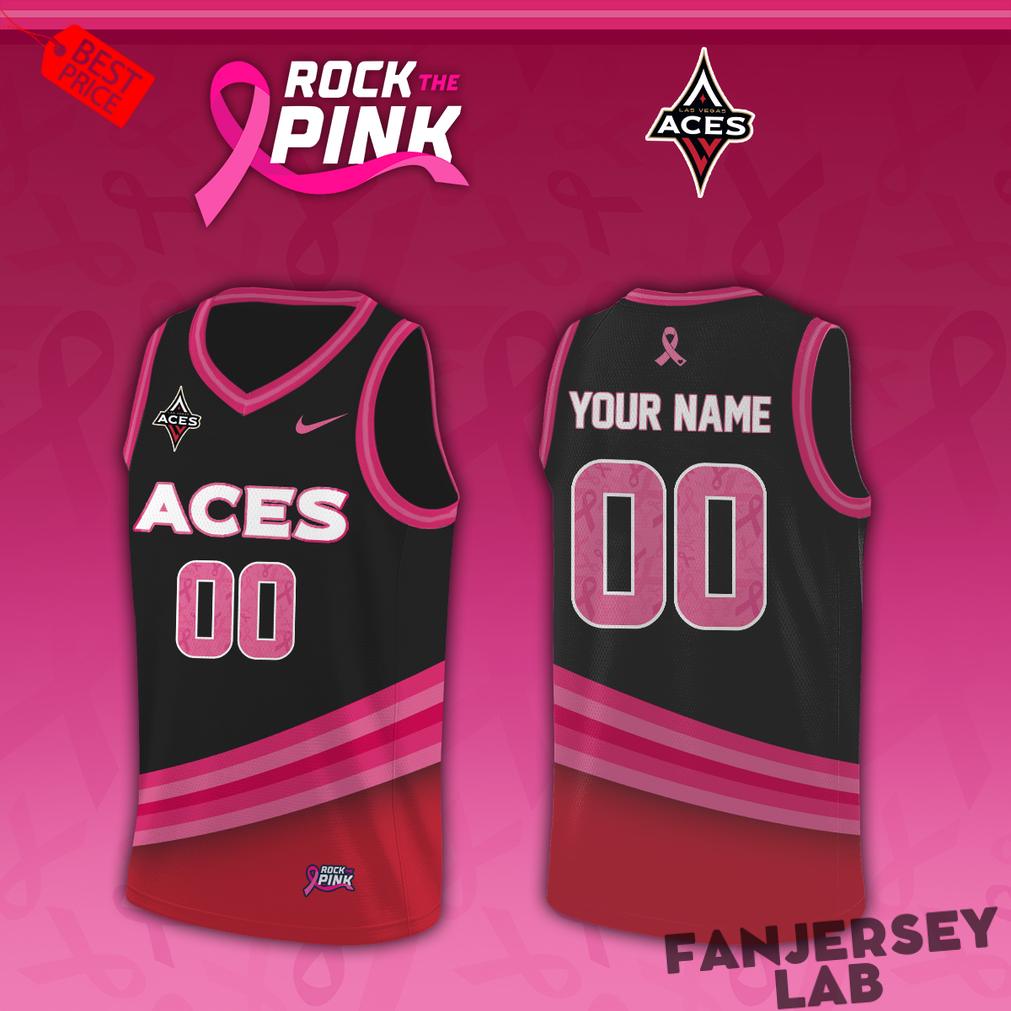 WNBA All Teams x Rock The Pink 2026 Custom Basketball Jersey WNBA All Teams x Rock The Pink 2026 Custom Basketball Jersey