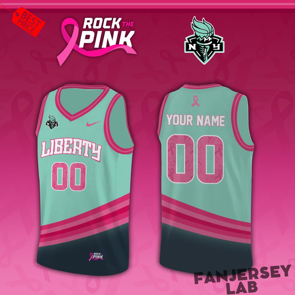 WNBA All Teams x Rock The Pink 2026 Custom Basketball Jersey WNBA All Teams x Rock The Pink 2026 Custom Basketball Jersey