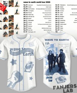 Wave to Earth The Pieces Tour 2026 Baseball Jersey