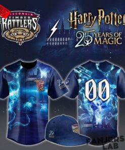 Wisconsin Timber Rattlers x Harry Potter Night “25 Years of Magic” Custom Baseball Jersey
