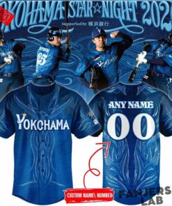 Yokohama DeNA BayStars x STAR☆NIGHT 2026 Custom Baseball Jersey