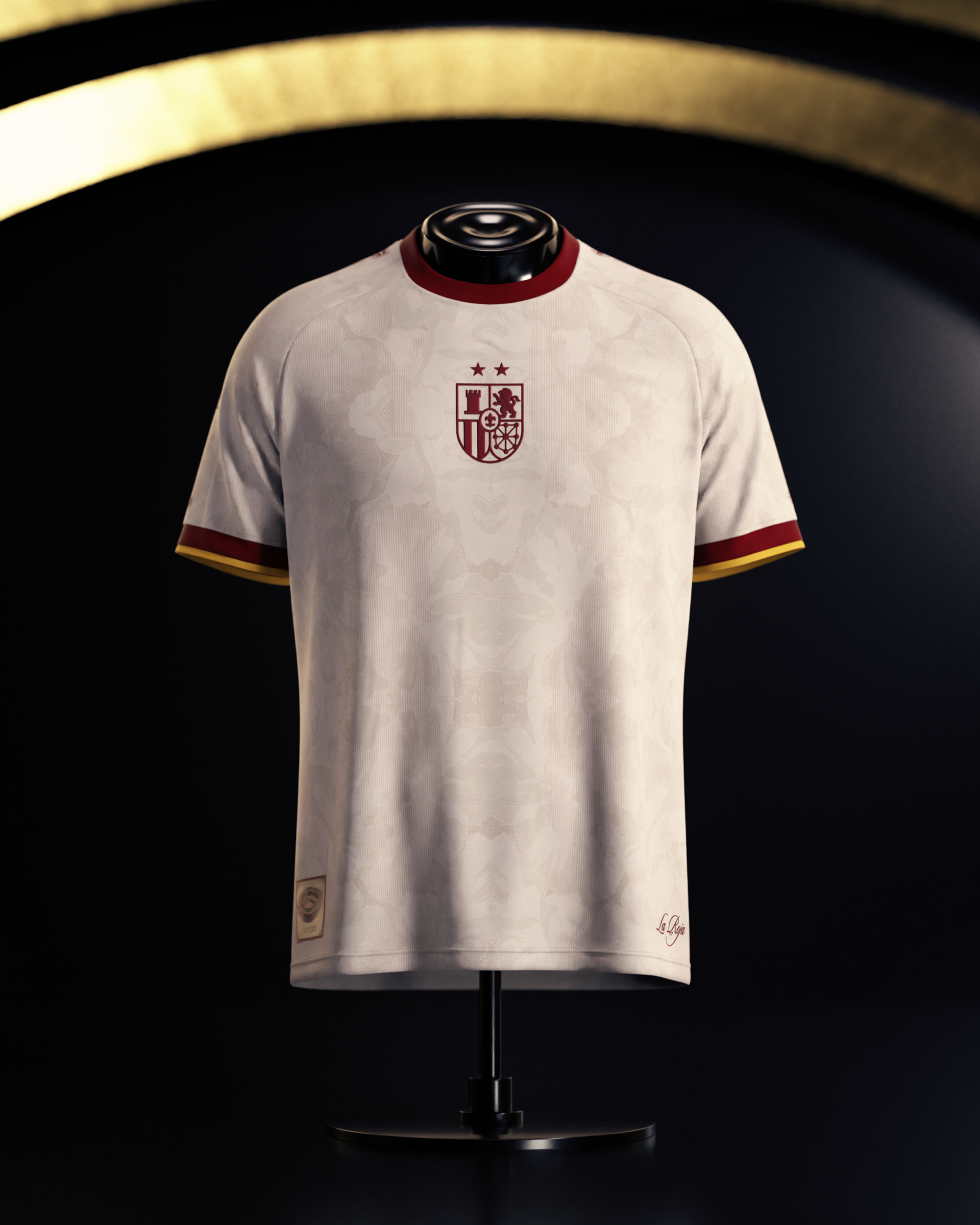 Spain 2026 World Cup Champions Jersey – White Heritage Spain 2026 World Cup Champions Jersey – White Heritage