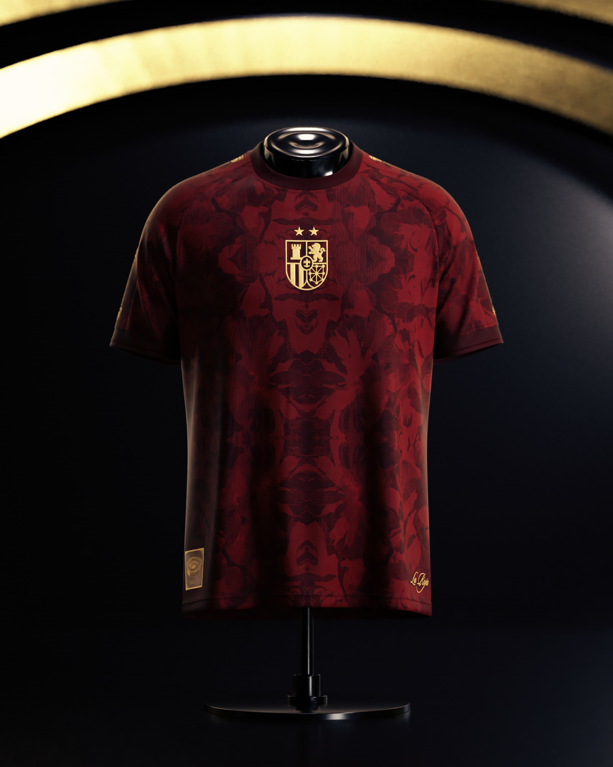 Spain 2026 World Cup Champions Jersey – Maroon Heritage Spain 2026 World Cup Champions Jersey – Maroon Heritage