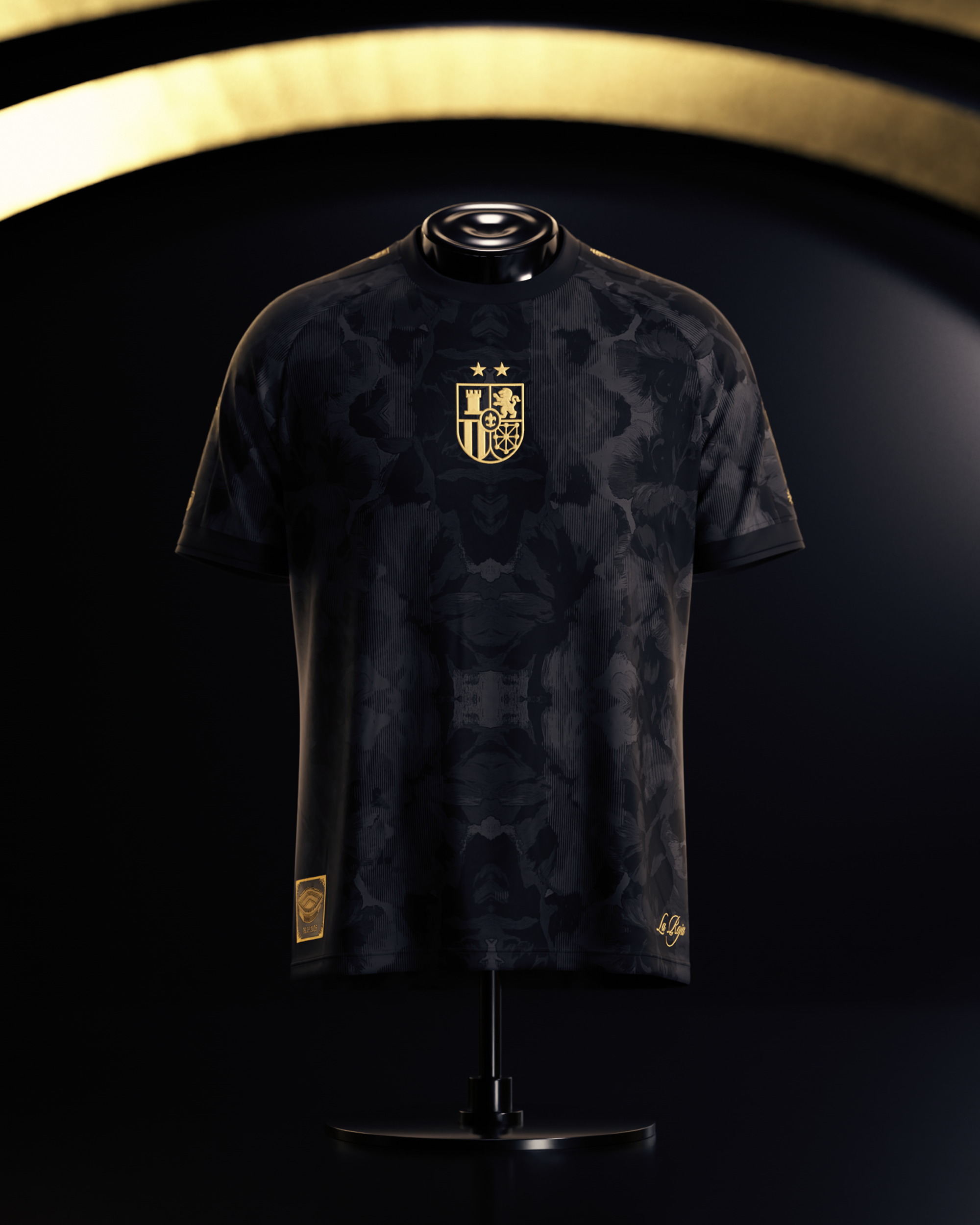 Spain 2026 World Cup Champions Jersey – Black Heritage Spain 2026 World Cup Champions Jersey – Black Heritage