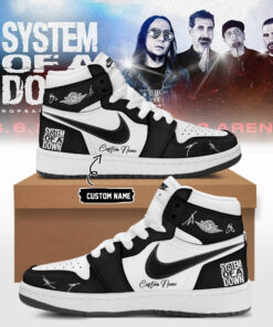 System of a Down “Europe / UK Stadium Tour 2026” signed AJ1 Shoes v2