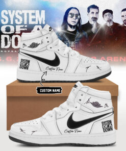 System of a Down “Europe / UK Stadium Tour 2026” signed AJ1 Shoes v3