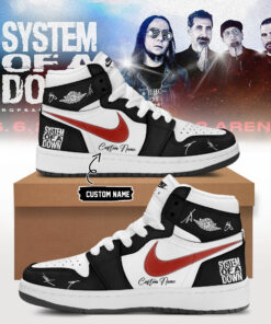 System of a Down “Europe / UK Stadium Tour 2026” signed AJ1 Shoes v4