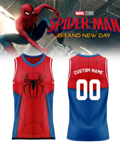 Spider-Man: Brand New Day Custom Basketball Jersey