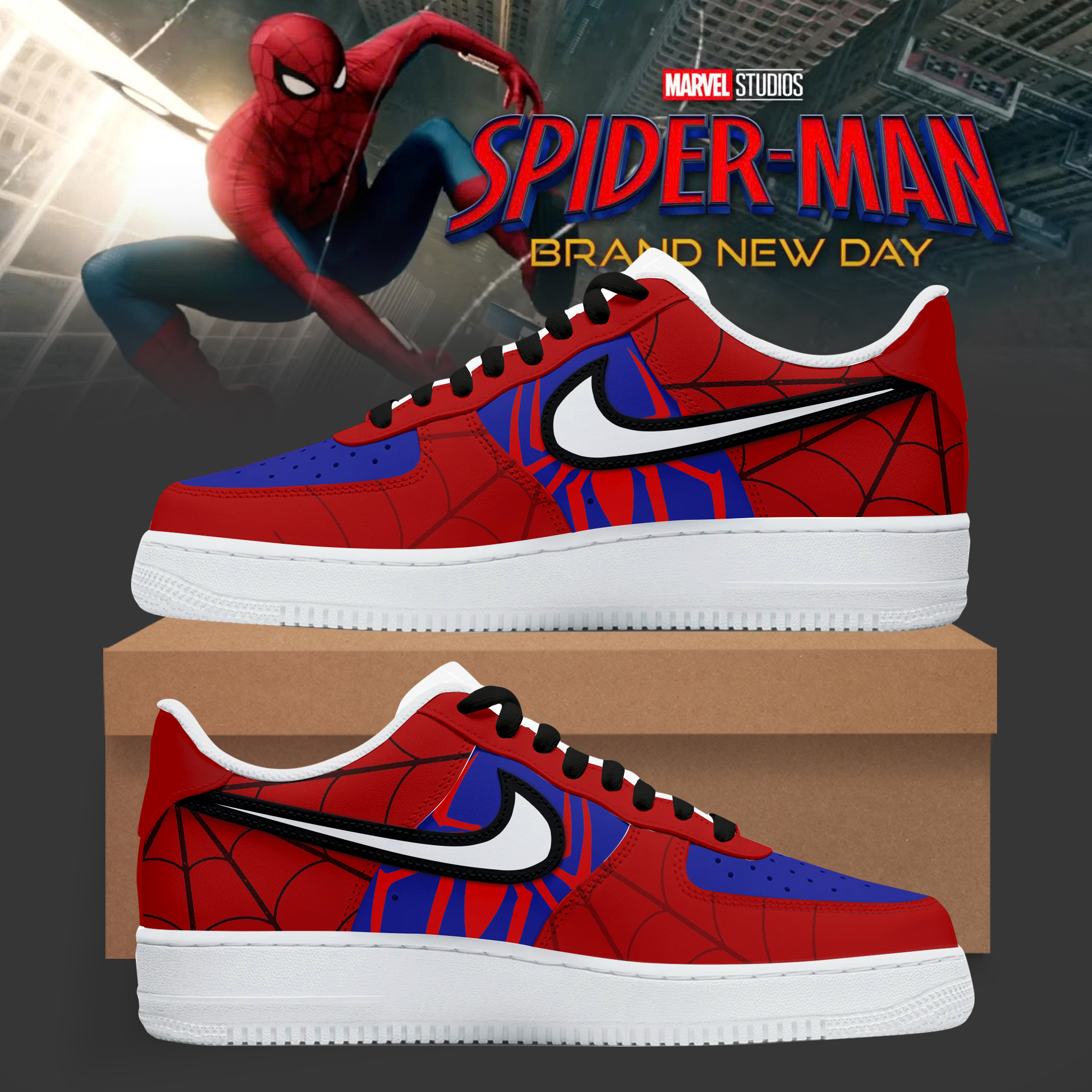 Spider-Man: Brand New Day Customize AF1 Shoes v3 Spider-Man: Brand New Day Customize AF1 Shoes v3