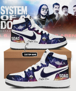 System of a Down “Europe / UK Stadium Tour 2026” signed AJ1 Shoes v5