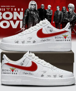 Bon Jovi – Forever Tour 2026 Signature Custom Name AF1 Shoes v7