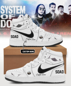 System of a Down “Europe / UK Stadium Tour 2026” signed AJ1 Shoes v7