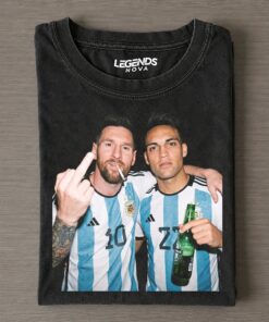 Lionel Messi & Lautaro Martínez Tee Lionel Messi & Lautaro Martínez Tee