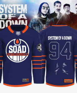 System of a Down “Europe / UK Stadium Tour 2026” signed Hockey Jersey v1