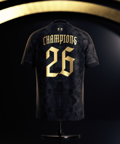 Spain 2026 World Cup Champions Jersey – Black Heritage