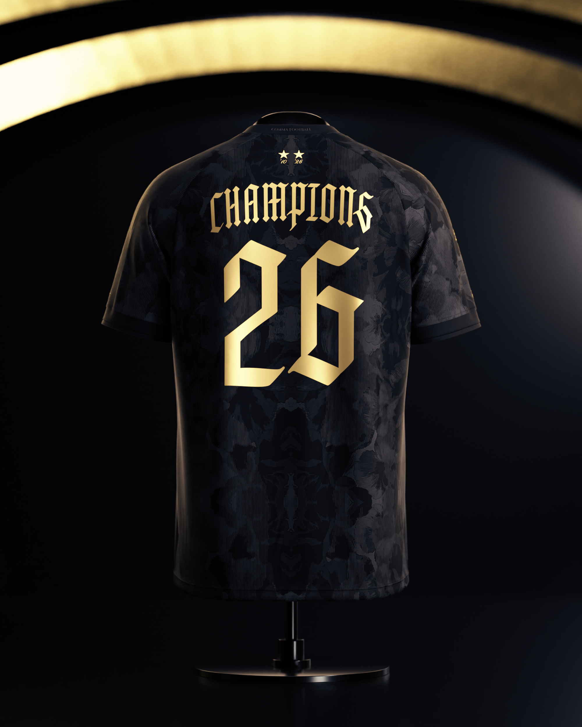 Spain 2026 World Cup Champions Jersey – Black Heritage Spain 2026 World Cup Champions Jersey – Black Heritage
