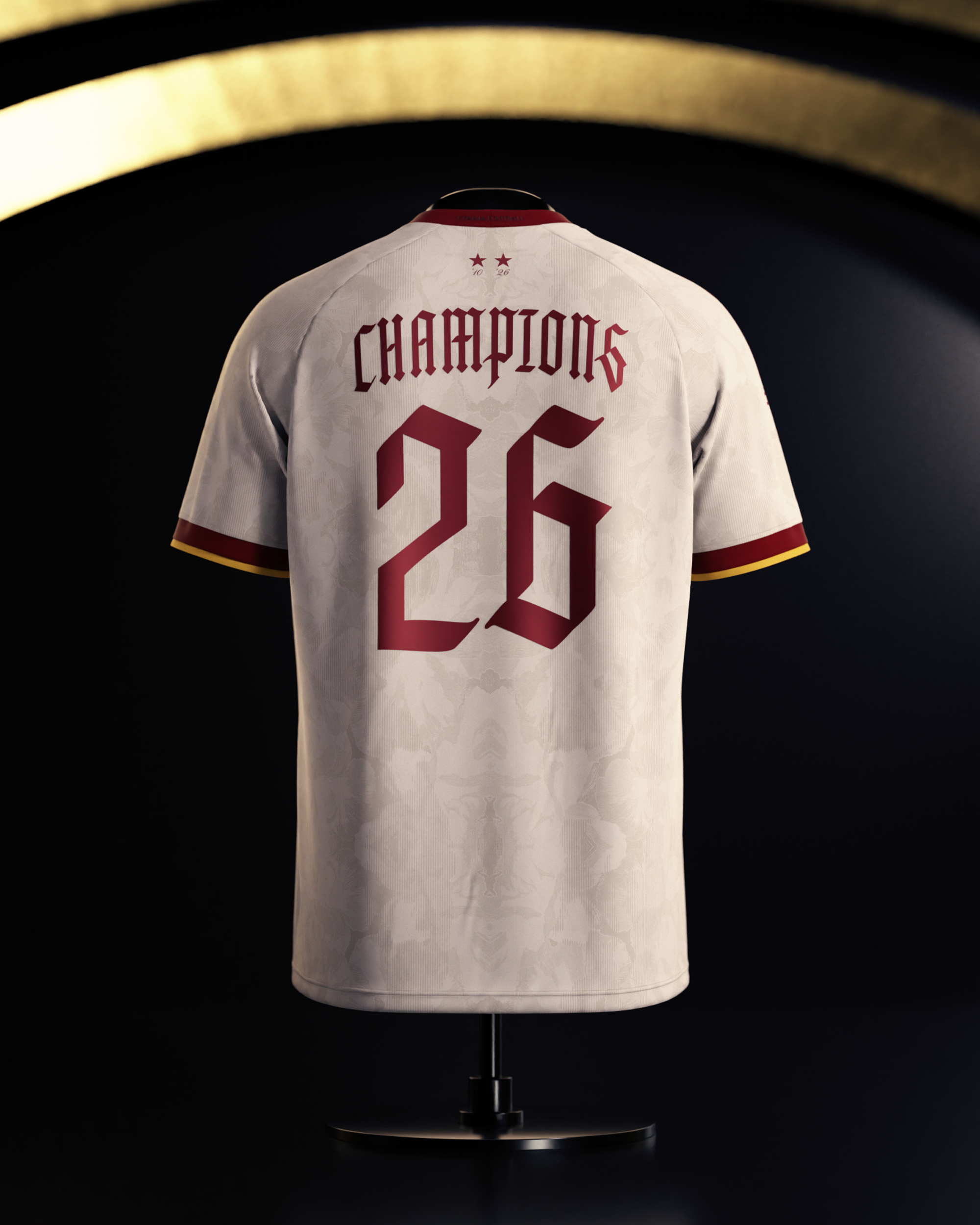 Spain 2026 World Cup Champions Jersey – White Heritage Spain 2026 World Cup Champions Jersey – White Heritage