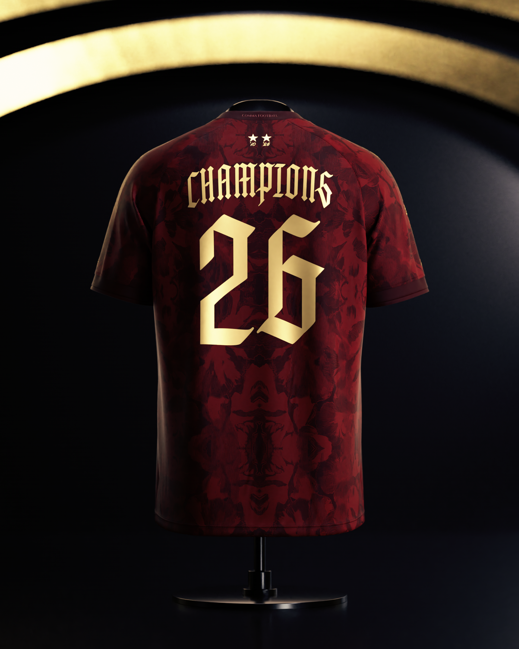 Spain 2026 World Cup Champions Jersey – Maroon Heritage Spain 2026 World Cup Champions Jersey – Maroon Heritage
