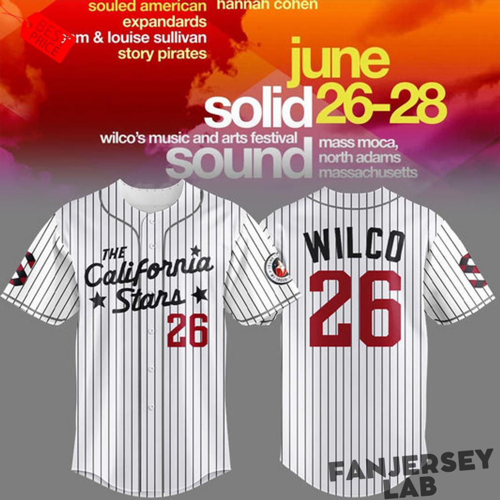 2026 Solid Sound Festival 🎶✨Baseball Jersey 2026 Solid Sound Festival 🎶✨Baseball Jersey