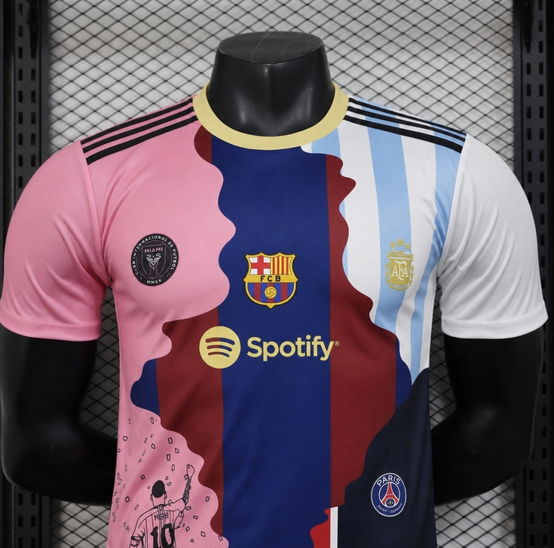 Multi Teams-Color Messi Soccer Jersey – Iconic #10 Player Name & Number Fan Kit Multi Teams-Color Messi Soccer Jersey – Iconic #10 Player Name & Number Fan Kit