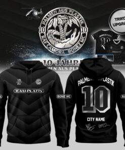 RAF Camora & Bonez MC “10 Jahre Palmen aus Plastik Tour” signed Custom Hoodie v2