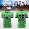 System of a Down “Europe / UK Stadium Tour 2026” signed Football Jersey v1