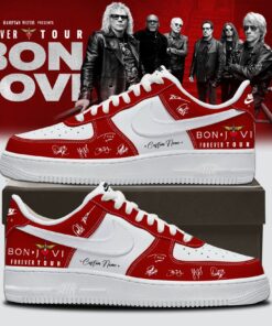 BON JOVI “Forever Tour” Signature Collection Limited Edition – AF1 Shoes v2