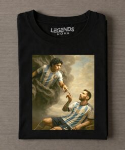 Diego Maradona & Messi Argentina Legends T-shirt