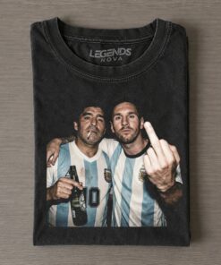 Diego Maradona & Messi Argentina Legends T-shirt Diego Maradona & Messi Argentina Legends T-shirt