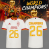 Spain World Cup Champions 2026 Soccer Jersey – Red Spain World Cup Champions 2026 Soccer Jersey – Red