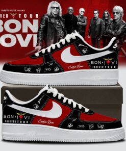 BON JOVI “Forever Tour” Signature Collection Limited Edition – AF1 Shoes v1