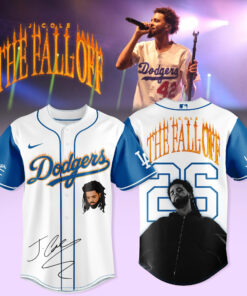 J. Cole The Fall Off Tour Dodgers Premium Baseball Jersey – Classic Fan Style