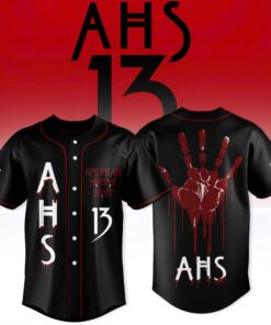 American Horror Story 13 3D All-Over Print Baseball Jersey – Black Style