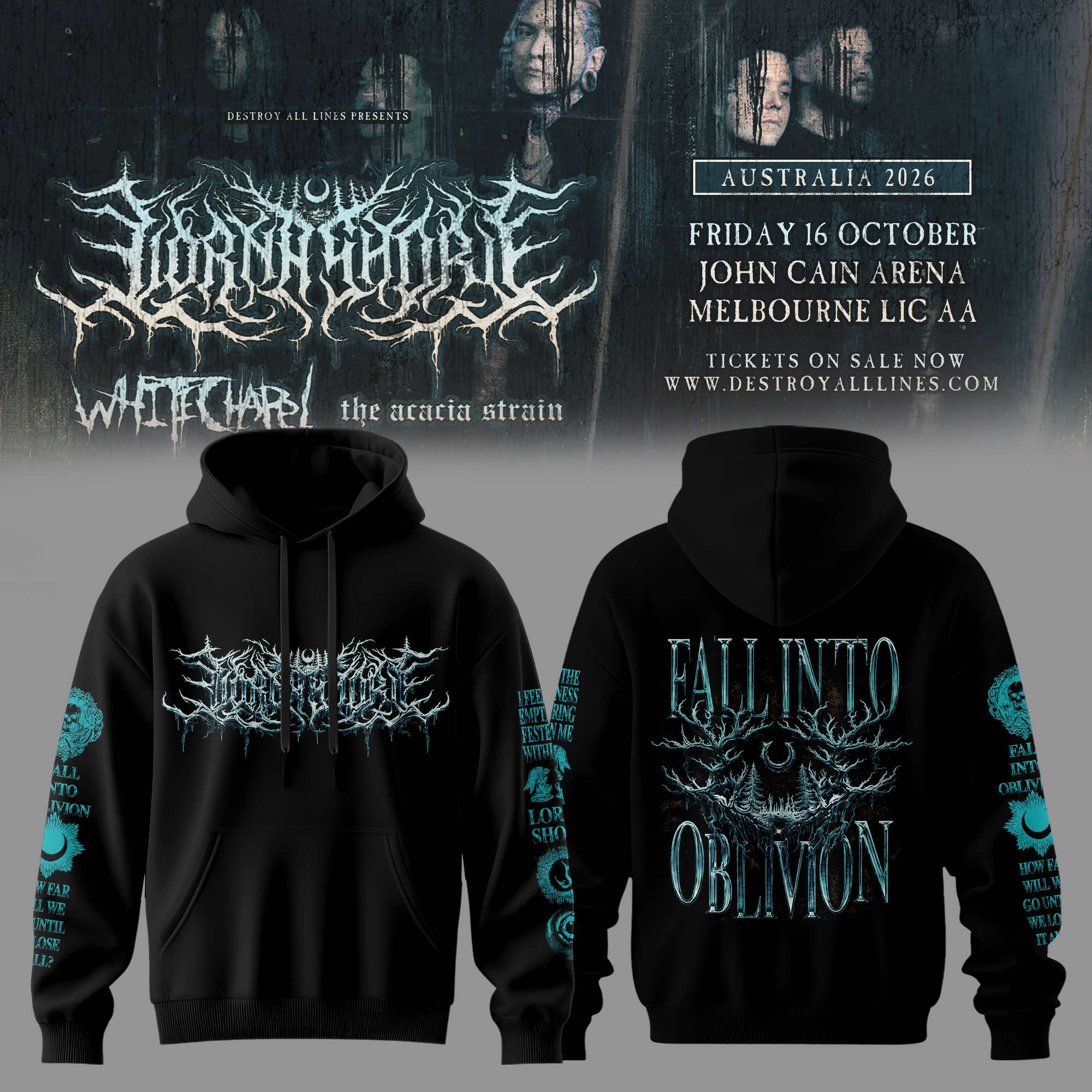 LORNA SHORE – AUSTRALIA & NEW ZEALAND TOUR 2026 Limited Hoodie v3 LORNA SHORE – AUSTRALIA & NEW ZEALAND TOUR 2026 Limited Hoodie v3