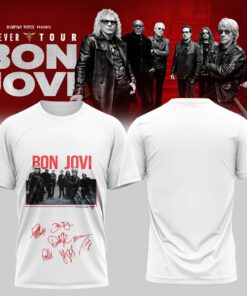 BON JOVI “Forever Tour” Signature Collection Limited Edition – T-shirt v4