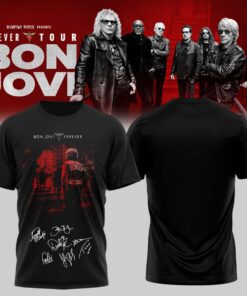 BON JOVI “Forever Tour” Signature Collection Limited Edition – T-shirt v1